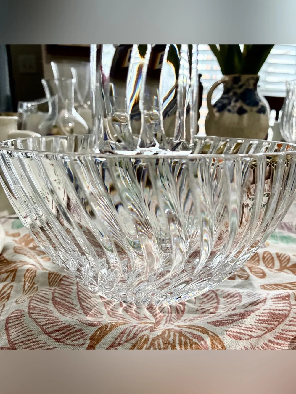 Towle Crystal 1980s vintage